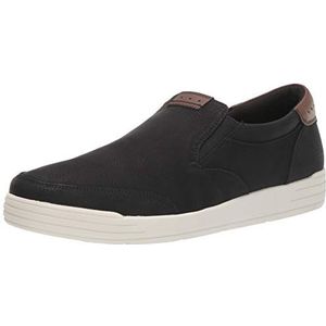 Nunn Bush Men KORE City Walk Moccasin Toe Sneaker Style Slip On Loafer Shoe Black, 11.5 M US