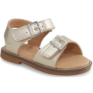 Stride Rite Dames Alina Sandaal Flat, Goud, 3 UK, Goud, 3 UK Wide