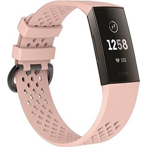 Chainfo compatibel met Fitbit Charge 4 / Charge 4 SE/Charge 3 / Charge 3 SE Watch Strap, Soft Silicone Replacement Watchband (Pattern 5)