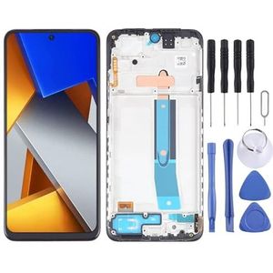 OLED Material LCD Screen For Xiaomi Redmi Note 11 4G Digitizer Full Assembly with Frame