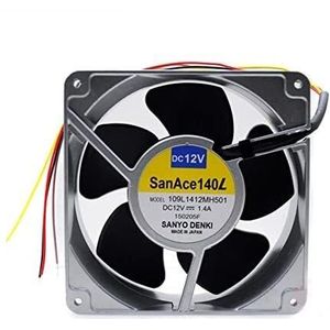 LMNCBVYA High-Performance Fan for CPUs 14cm 109L1412MH501 14050 12V 1.4A