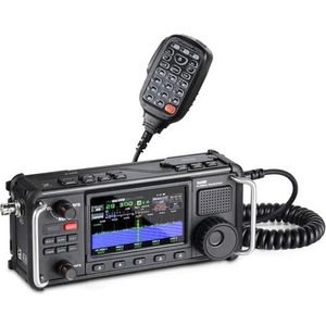 Xiegu X6200 HF-radio, draagbaar, HF/50 MHz/WFM/AIR-ontvanger met HF-live scansysteem, vervangbare 3200 mAh-batterij, 10 cm LC-scherm, ondersteunt SSB/CW/AM/NFM/DIGI/WFM-modulatie
