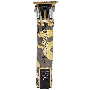 BROLEO Elektrische Tondeuse, Haar Snijden Trimmer LED Display Draadloze Ergonomie Handvat voor Mannen voor Salon