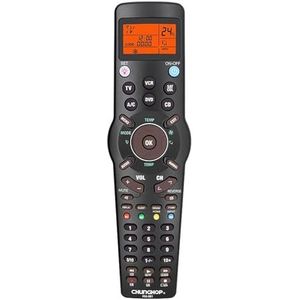 1 multifunctionele 6-in-1 universele leerafstandsbediening geschikt for tv/settopbox/airconditioning/cd/dvd/audio CHUNGHOP RM-991