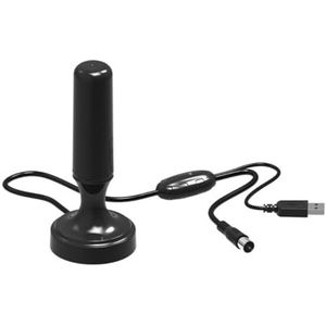 Verbeterde Tv-antenne Met Een Bereik Van Meer Dan 650 Mijl DTMB Digitale HDTV Magnetische Basis En HD-kabel, Lokale 4K Smart TV-kanalen For Binnen Buiten Bredere dekking