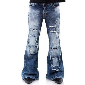 COMYCOM Flickenjeans slagbroek Star Oldway