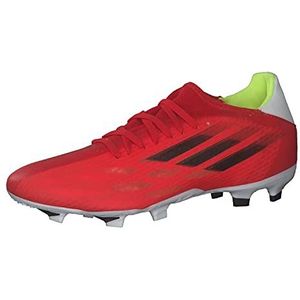 adidas X Speedflow.3 FG Voetbalschoenen voor heren, rood (Negbás Rojsol), 45 1/3 EU