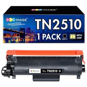 Compatibel met TN2510 Toner Zwart - Voor L2800DW L2627DWE L2660DW L2860DW Printer - 1-pack