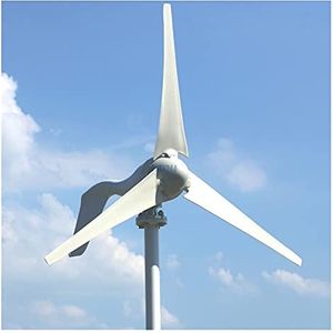 Windturbines, Windturbine 800W 12V 24V-generator met 6 messen Gratis PWM-controller voor thuisgebruik(400W 3 Blades,Only Turbine,48V)