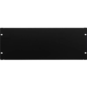 NavePoint 4U Blank Rack Mount Panel Spacer voor 19-Inch Server Netwerk Rack Behuizing Of Kast Zwart