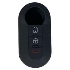 QWLEYCHN siliconen autosleutel case cover, voor Fiat 500 Panda Ducato 500L Punto Lancia Musa voor Peugeot Boxer voor Citroen Jumpe