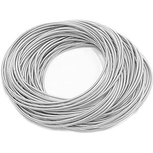 Diarypiece 50Pcs Elastische Antislip Armband, Carbon Steel Wire Armband, met Schroefkoppen, Koolstofstaaldraad (flexibel), Koolstofstaaldraad (flexibel)