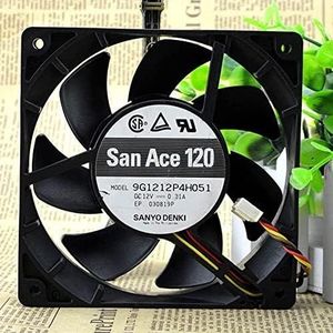 PWM Mute Fan - Solution for PC and Electronics 9G1212P4H051 120mm 12V