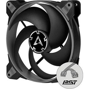 ARCTIC BioniX P120-120 mm gaming-case-ventilator met PWM-deeltechnologie (PST), drukgeoptimaliseerd, zeer stille motor, computer, ventilatorsnelheid: 200-2100 tpm, grijs