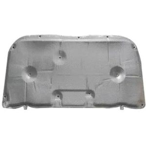 Motorwarmte isolatiepad Voor Toyota Voor Land Voor Cruiser Prado Fj120 150 LC150 2003 - 2021 Wijzigingen Motorruimte Isolatie Warmte Aluminiumfolie Plaat(2018-2021 full foil)