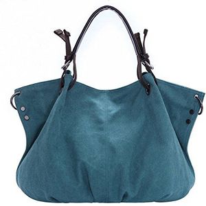 yk8fass Gedrukte kanten taille jurk bz-6041, Blauw, S