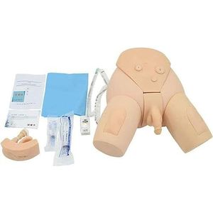 Mannelijke en Vrouwelijke Mannequin Urine Catheterisatie Model Verpleegkundige Praktijk Simulator Verwisselbare Mannequin voor Studie Weergave Onderwijs Medisch Model