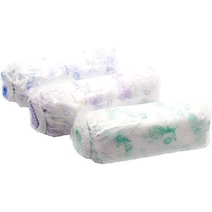 15 stuks fleece ondergoed voor dames, papieren slips, handige slips voor op reis, hotel en spa