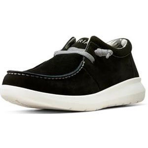 ARIAT Heren Hilo Stretch Sneaker, Zwart Suede, 9 UK Wide