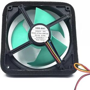 4715JL-04W-S30 170mm 12V DC koelventilator, luchtstroomventilator voor Rongsheng koelkast, koelsystemen, industriële apparatuur