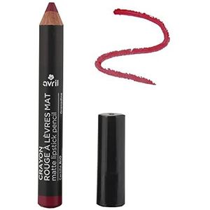 Crayon rouge à lèvres finition mat Grenadine - AVRIL