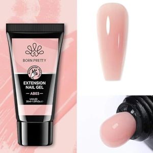 Born Pretty - Polygel - 30 ml - Polygel producten - Polygel wit - Polygel roze - Polygel glitter - Polygel nude - Extension gel - Builder gel (BP03, 30 ml)
