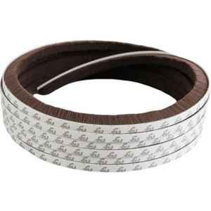 Tochtstrip, deurborstel strip, borstel weerstrippen, tochtstopper voor raamisolatie, zelfklevende borstels stapel tochtstopper, deur weerstrip, stofdicht, voor deuren
