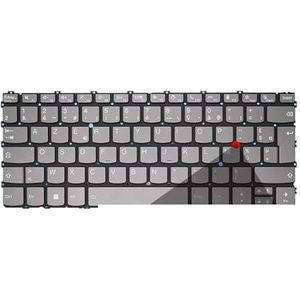 Toetsenbord voor ThinkBook voor K3-ACN 2022 13s G4 ARB IAP 13S Plus G3 Gen 4 met achtergrondverlichting(FR Grey Backligh)