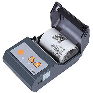 Draagbare 90 mm/s mini Bluetooth-printer, 58 mm handheld draadloze thermische printer, 7,4 V 1500 mAh thermische bonprinter, oplaadbare thermische ticketprinter voor Windows/Android