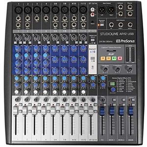 Presonus SLMAR12 Studio Live AR12 USB 14-Channel Hybrid Performance & Recording Mixer