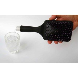 Binocktails Bev-Brush Paddle Haarborstel Geheime Fles - Houd 6 oz (185 ml) Alcohol - De Beste Verborgen Fles voor Vrouwen