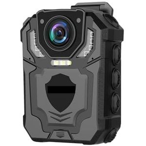 Lichaamscamera, Lichaamscamera T5 Opname Draagbare politiecamera Rechtshandhaving Nachtzicht Loopopname DVR Minicamera(With 32GB card)