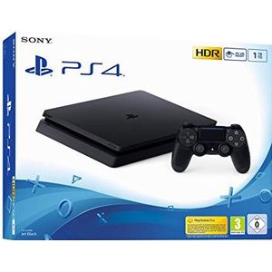 PlayStation 4 1TB console, Zwart