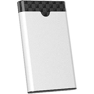 2,5 inch Hdd externe harde schijf 1tb/500gb/250gb/80gb, metalen draagbare USB 3.0 back-upopslag, geschikt voor pc, desktop, laptop, Macbook, Xbox One, Ps4, Smart TV (80 GB, zilver)