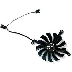 Computer koelgedeelte CF1015U12S 1X95MM 2X87MM Compatibel met RX 6700XT 6750XT GPU ventilator. Compatibel met Radeon RX 6700 XT 12GO(B) grafische kaart ventilator 309