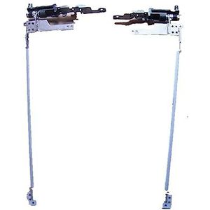 Laptop LCD scherm Scharnieren As Schacht Voor For CLEVO X7200 Zilver