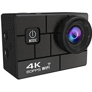 Actiecamera, Ultra HD 4K / 6 0 fps 2 4MP 2.0 ""170D Onderwater 30 M Helm Vedio Anti-Shake ondersteunt Slow Motion Photography Camera(Option3)