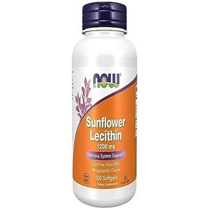NU Zonnebloem Lecithine 1200mg Non-GMO 100 Softgels