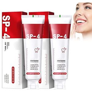 Yayashi Sp-4 Toothpaste, Yiliku sp-4 Toothpaste, SP-4 Brightening Toothpaste Fresh Breath Toothpaste (Red*2)