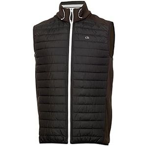 Calvin Klein Heren bodywarmer golfgilet - Kaki/Donker Kaki - M