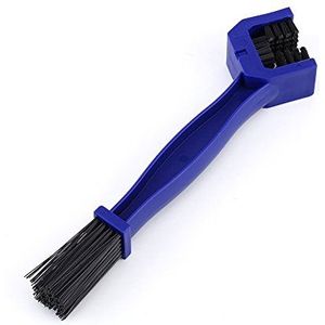 Hlyjoon Motorfiets kettingreiniger, motorfiets fiets kettingreiniger reinigingsborstel Cycle Brake Dirt Remover Tool Blue reserveonderdelen geschikt voor autobike Universal