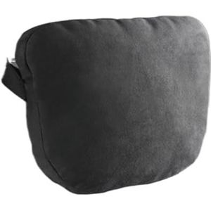 Suède auto nek hoofdsteun kussen autostoel kussen hoofdsteun traagschuim hoofdsteun(E-1pcs)