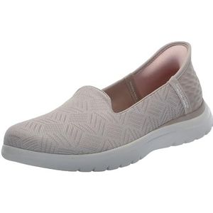 Skechers Dames On-The-go Flex-Clover Hands Free Slip-Ins Slip-Ins Slipper, taupe, 37 EU, taupe, 37 EU