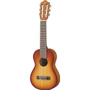 Yamaha GL-1 TBS gitaar bruin sunburst – perfecte hybride van gitaar en ukelele – kleine 1/8 reisgitaar van hout incl. Gigbag