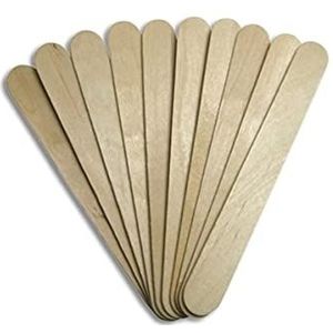 Mondspatels, 1000 stuks, houten spatels, eenmalig gebruik, 15 cm, niet-steriele spatel, beauty, waxing, knutselen