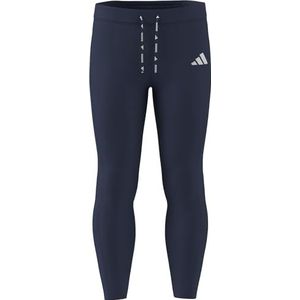 adidas Hombre adi365 Running Essentials Tights, tech indigo, S
