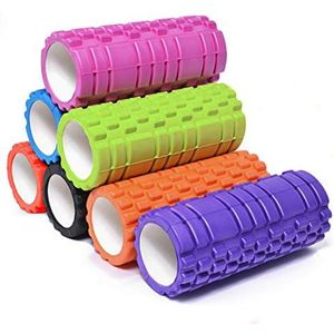 CarePrime Fasciarol, massagerol, triggerpoint-rol voor het losmaken van fasciaverklevingen en spierspanningen, schuimroller voor triggerpoint-massage, verbetert doorbloeding en regeneratie, groen