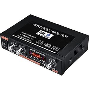 Audioversterker, Universal 40 0W G30 HIFI Bluetooth Auto Audio Power-versterker Fm Radio Player-ondersteuning SD/USB/DVD / MP3 met afstandsbediening