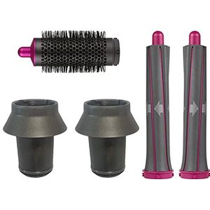 Automatische krultangen, krultangen, krulkammen en magische adapter voor Dyson supersonische haardroger, 5 stuks