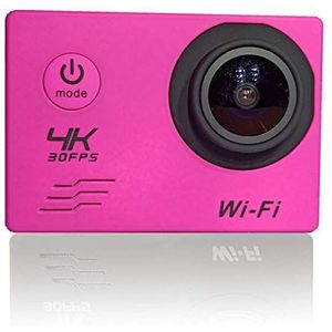Actiecamera, Sports DV4K Waterdichte Wireless WiFi Mini Hd Outdoor duikcamera digitale camera(Pink)